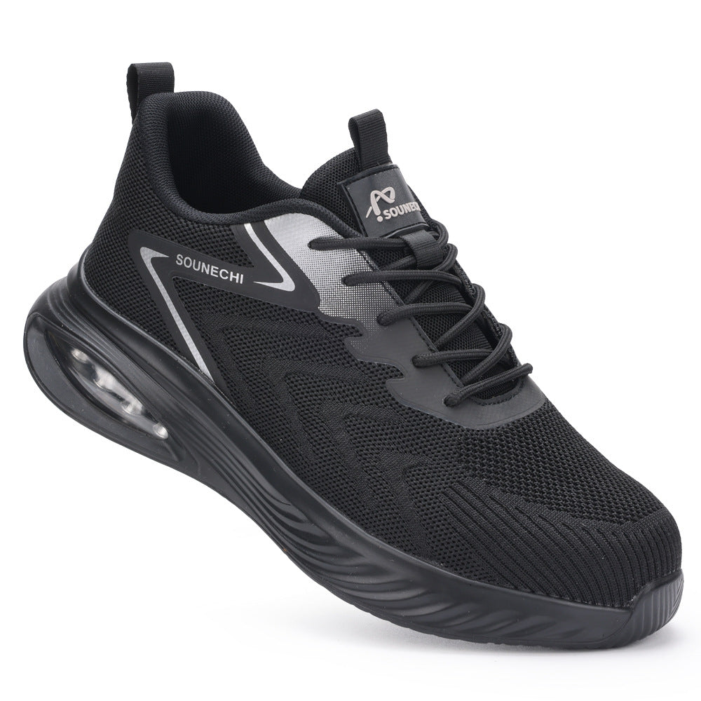 Herren bequeme Laufschuhe mit atmungsaktiver Mesh-Oberfläche und dämpfender Sohle R&B