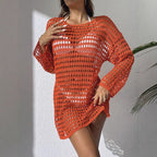 Damen Häkel-Strandkleid R&B 1779788163