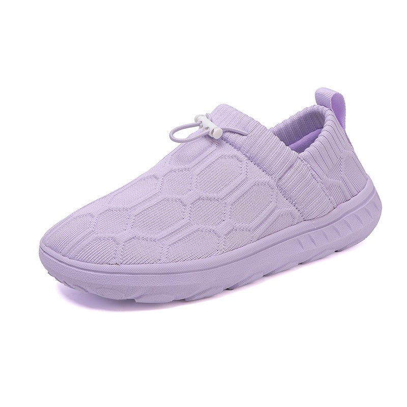 Damen Elastische Slip-On Sneakers mit innovativem Schnellschnürsystem R&B
