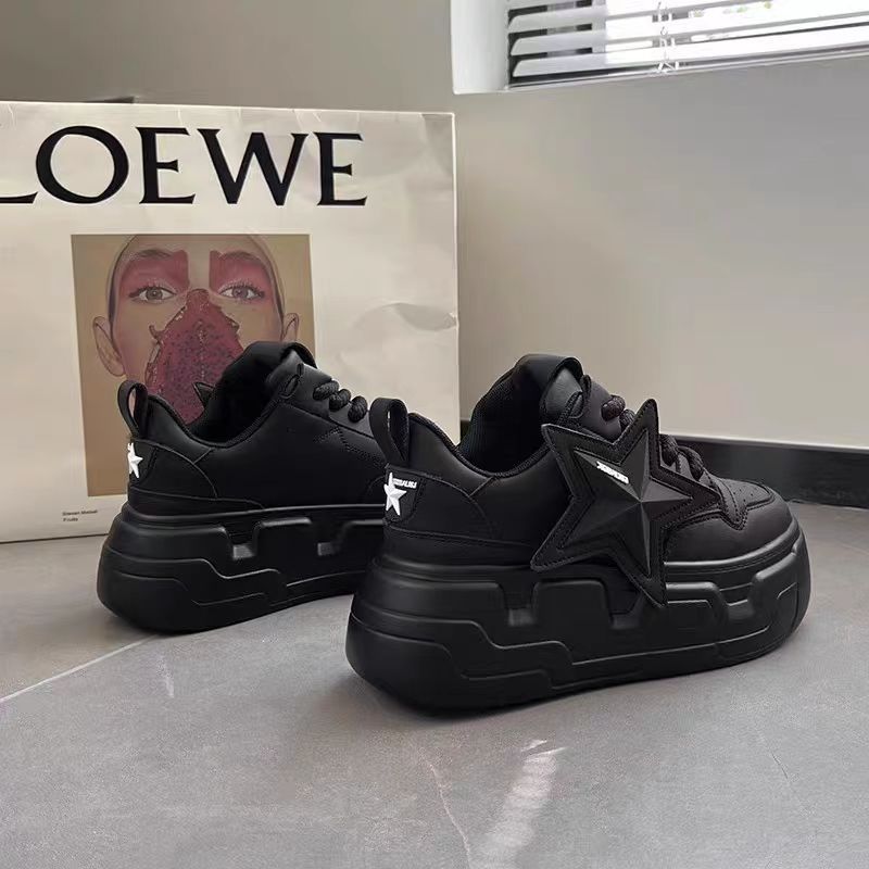 Damen Sportliche Sneakers mit strukturiertem Obermaterial und dämpfender Sohle
