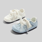 Damen Sportliche Sneakers mit innovativem Riemenanpassungssystem und atmungsaktiver Mesh-Oberfläche