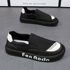 Damen Bequeme Slip-On Sneakers mit trendigem Design und rutschfester Sohle R&B