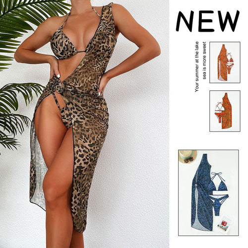 Damen Strandkleid mit raffiniertem Tiermotiv R&B