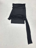 Damen Lounge-Top mit raffinierten Rüschendetails und elastischem Saum R&B