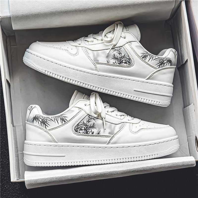 Damen Modische Sneakers mit einzigartigem floralem Motiv R&B
