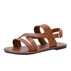 Damen Riemchen-Sandalen mit anatomischem Fußbett und geschwungenem Riemendesign R&B