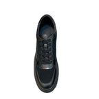 Damen hochwertige Sneaker mit eleganter Wildleder- und Lederkombination R&B