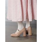 Damen elegante Pumps mit verstellbarem Riemchen R&B