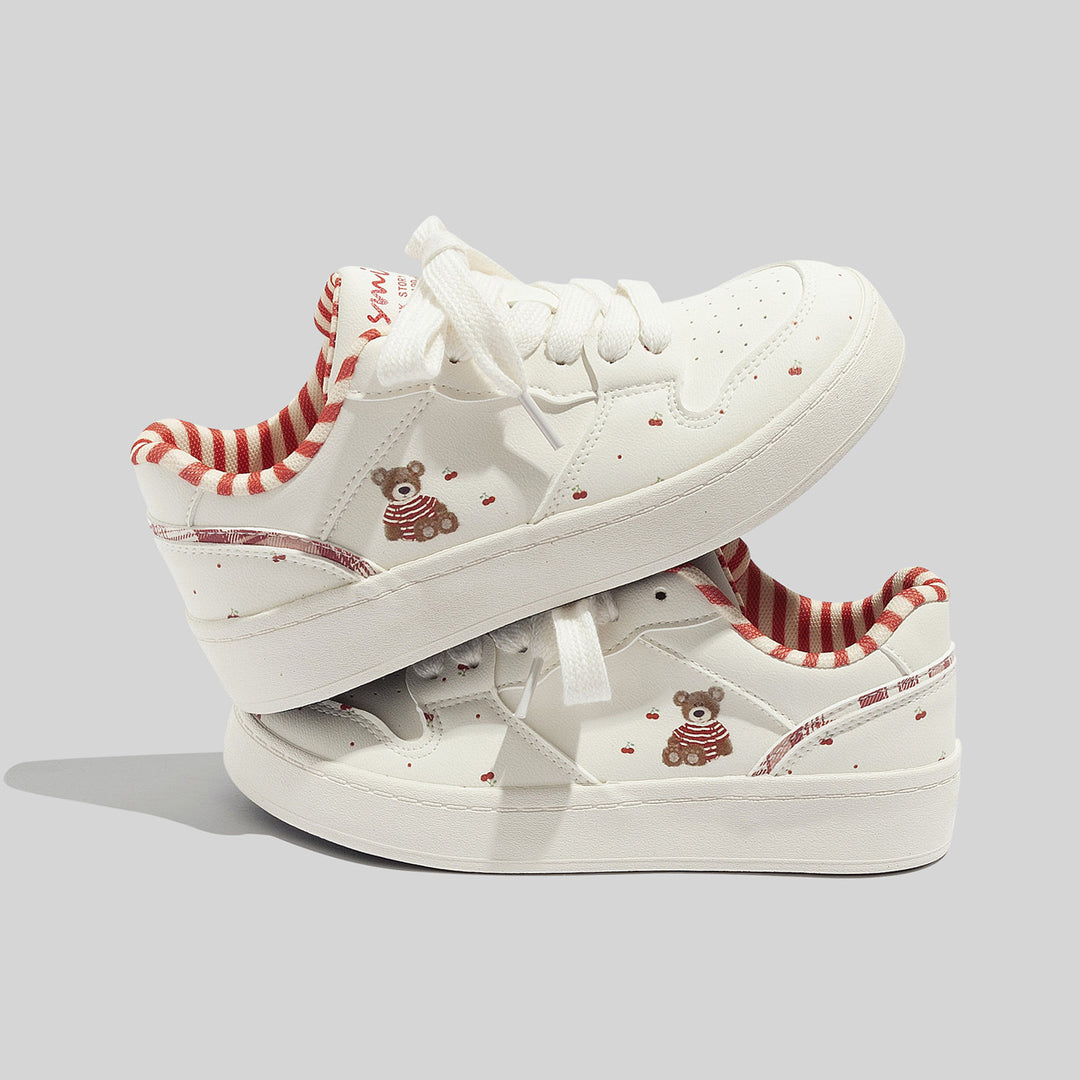 Damen Sneakers mit tierischem Motiv und atmungsaktiver Oberfläche R&B