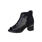 Damen Offene Schuhe mit verkürztem Schaft und stilvollen Cut-Outs R&B