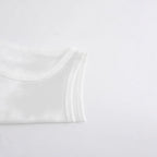 Damen Crop-Top mit kreativem Statementdruck R&B