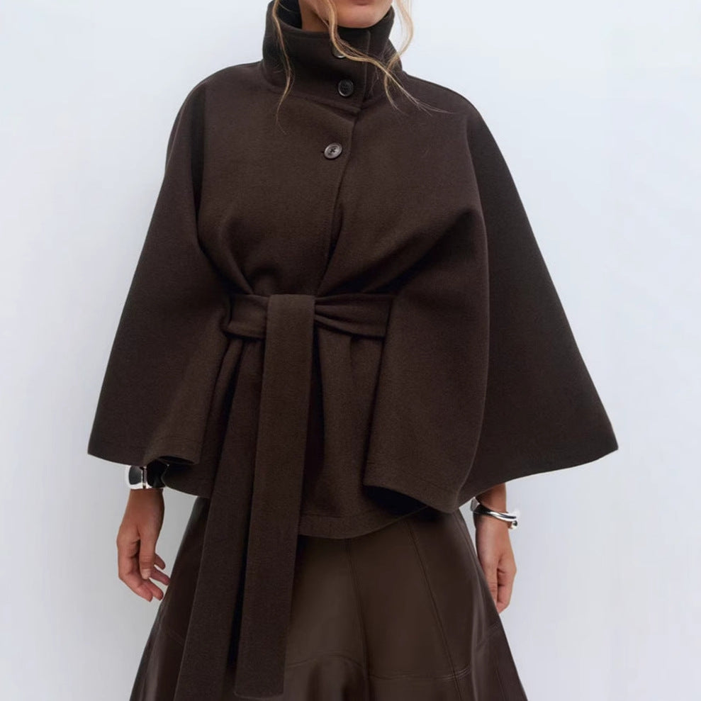 Damen modische Wolljacke R&B