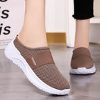 Damen Komfortable und atmungsaktive Slip-On Freizeitschuhe R&B