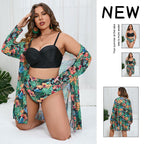 Damen Bikiniset mit floralem Overlayer R&B