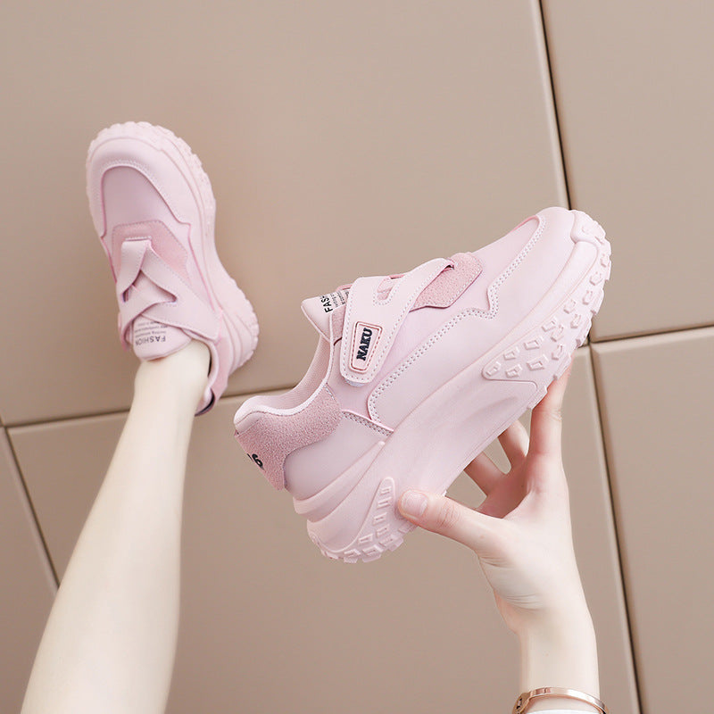 Damen Slipper Sneakers mit praktischem Klettverschluss und dämpfender Laufsohle R&B