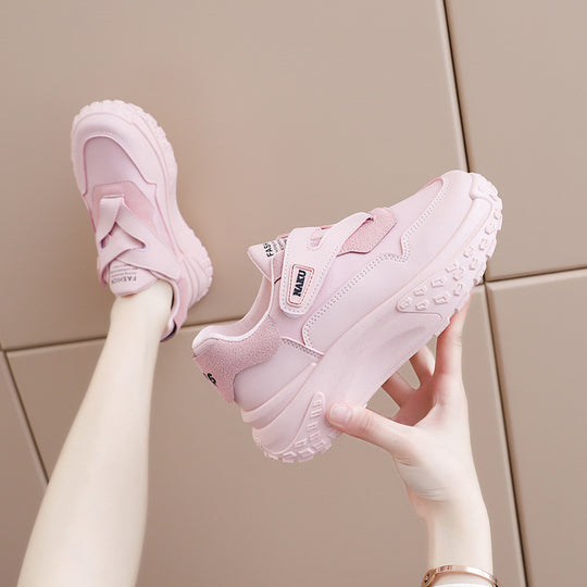 Damen Slipper Sneakers mit praktischem Klettverschluss und dämpfender Laufsohle R&B