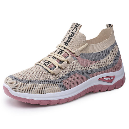 Damen Hochwertige und bequeme Laufschuhe mit atmungsaktiver Netzstruktur R&B