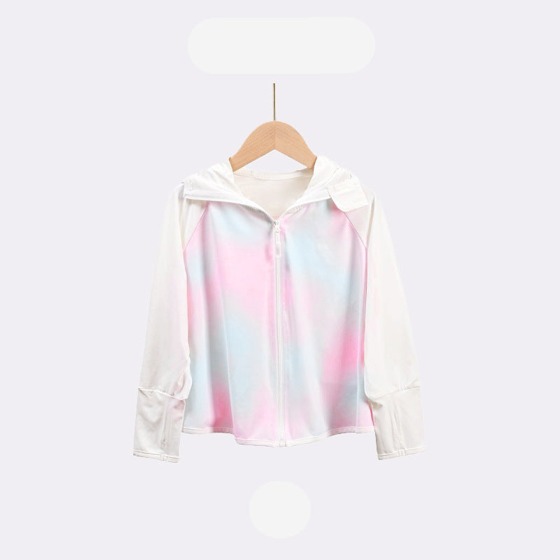 Kinder UV-Schutzjacke mit Kapuze und atmungsaktiven Eigenschaften R&B