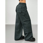 Damen Cargo-Hose mit weitem Schnitt und praktischen Taschen R&B