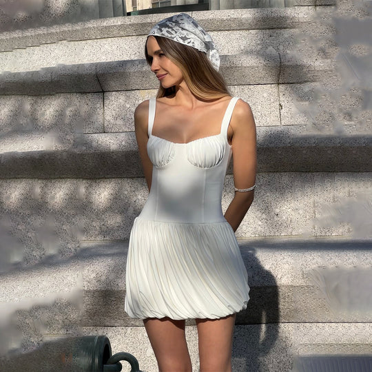 Damen Kleid mit femininem Puffrock R&B
