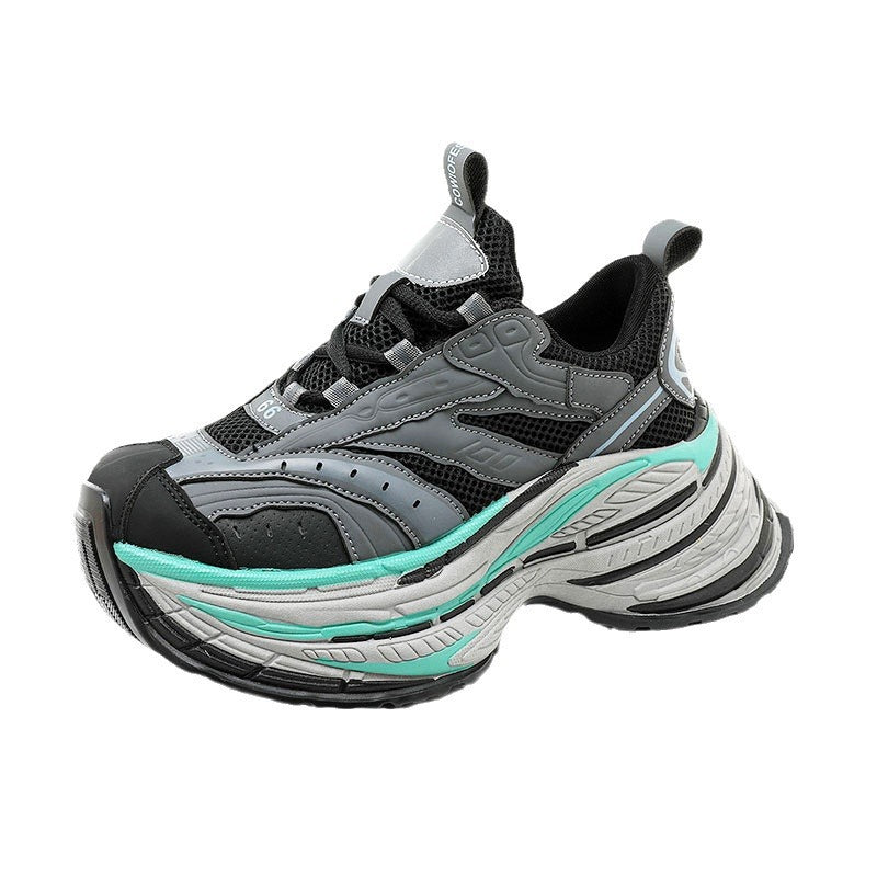 Damen Sportliche Chunky Sneakers mit ergonomischer Dämpfung und atmungsaktiver Mesh-Oberfläche R&B