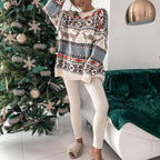 R&B | Weihnachtspullover Mit Festlichem Motiv