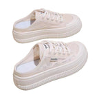 Damen Sneakers mit trendigem Schnitt und modischer Netzoberfläche