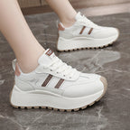 Damen Plattform Sneakers mit innovativen Trämpfen und rutschfester Laufsohle R&B