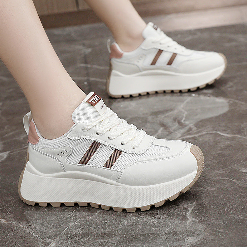 Damen Plattform Sneakers mit innovativen Trämpfen und rutschfester Laufsohle R&B