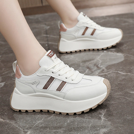 Damen Plattform Sneakers mit innovativen Trämpfen und rutschfester Laufsohle R&B
