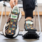 Damen modische Slip-On Sneakers mit einzigartigem Design und rutschfester Sohle R&B
