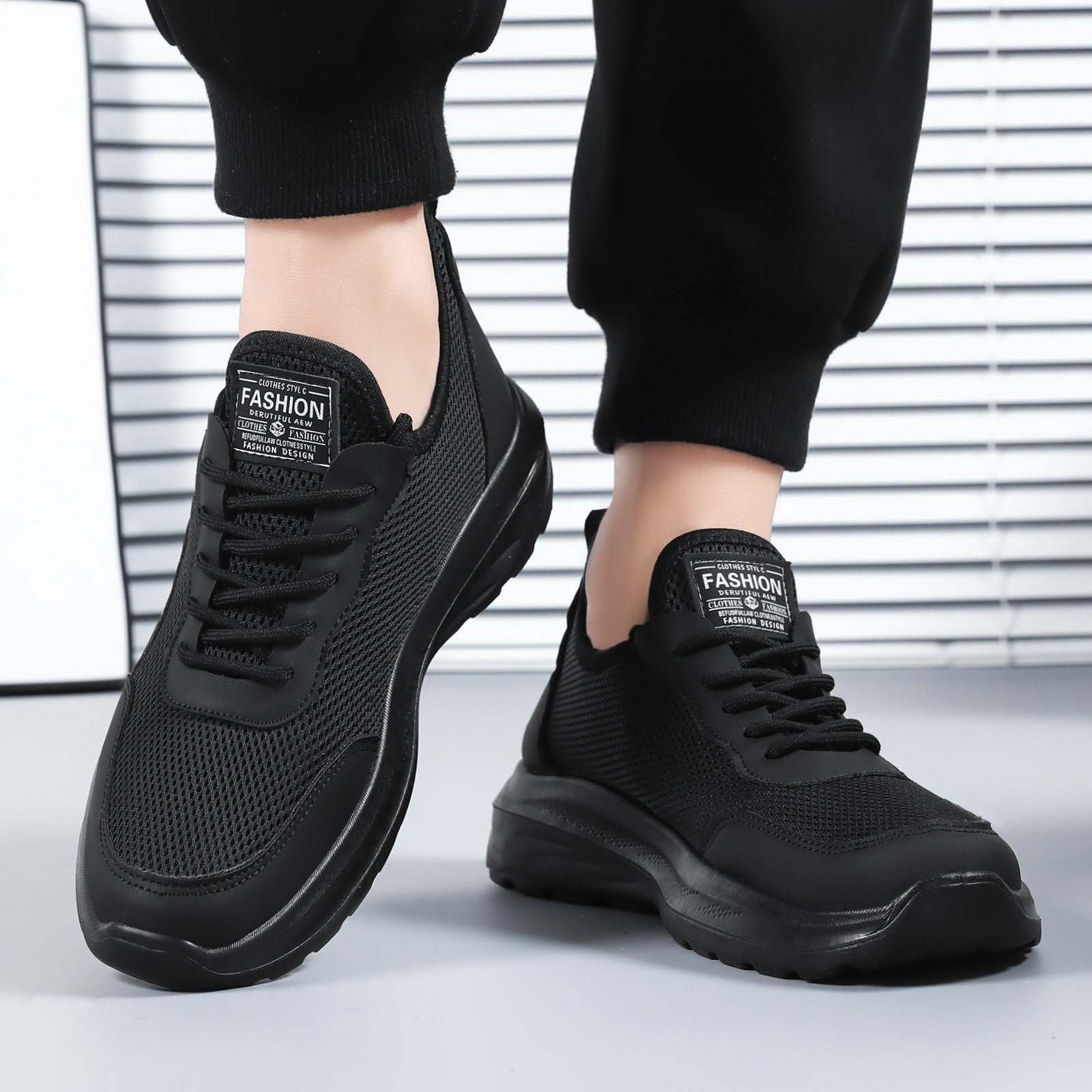 Damen Atmungsaktive Sneakers mit flexiblem Obermaterial und rutschfester Sohle