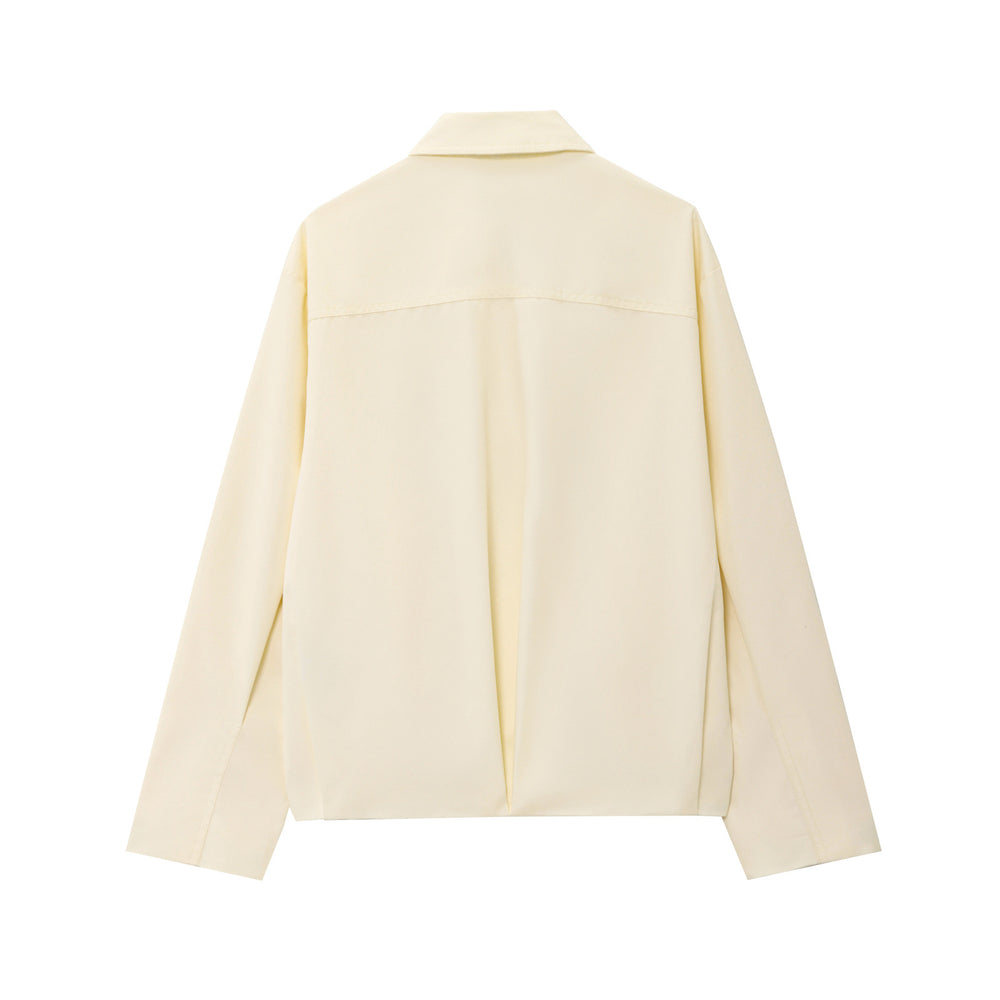 Damen elegante Übergangsjacke aus leichtem Material mit modernem Schnitt R&B