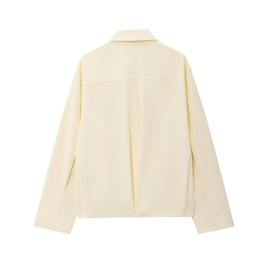 Damen elegante Übergangsjacke aus leichtem Material mit modernem Schnitt R&B