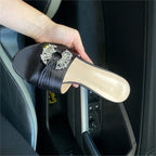 Damen Elegante Mules mit funkelndem Schmuckdetail R&B