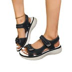 Damen Komfortable Sandalen mit verstellbarem Riemendesign und ergonomischem Fußbett R&B
