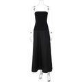 Damen Elegantes langes Maxikleid mit trägerlosem Design R&B