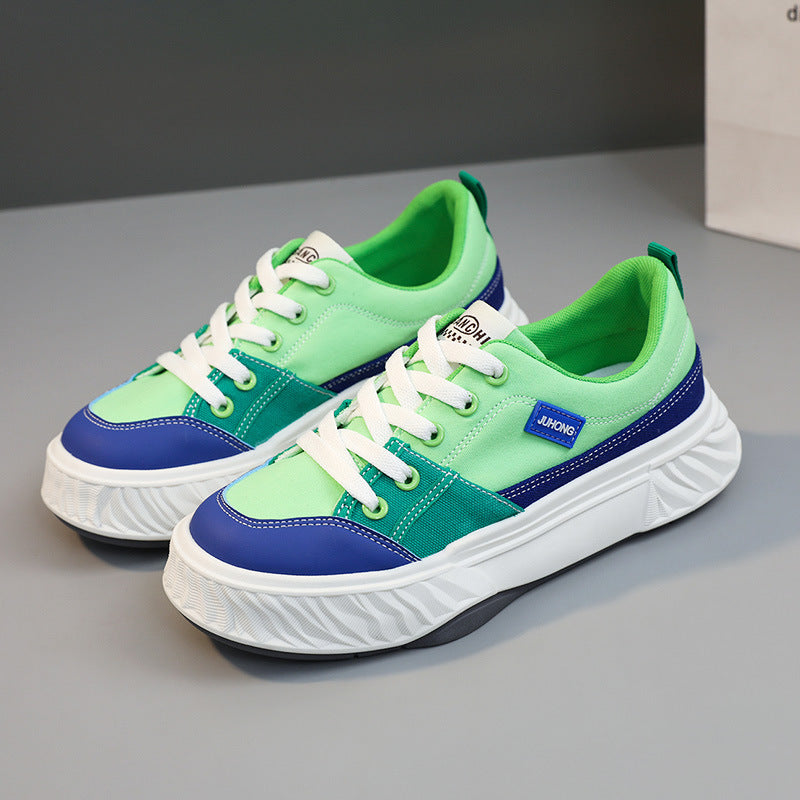 Damen modische Sneakers mit atmungsaktiver Oberflächenstruktur und komfortabler Sohle R&B
