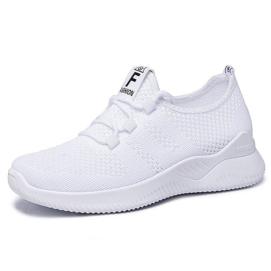 Damen Atmungsaktive Komfort Sneakers mit elastischem Strickdesign R&B
