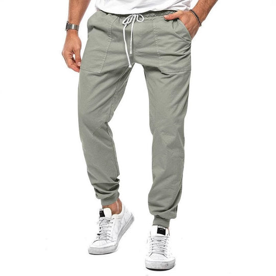 Herren Cargo-Jogginghose mit elastischem Bund und praktischen Taschen R&B