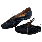 Damen elegante Halbschuhe mit stilvollem Schnür-Design