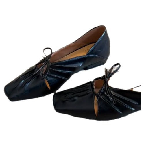 Damen elegante Halbschuhe mit stilvollem Schnür-Design