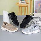Damen Atmungsaktive Freizeit-Sneakers mit Flexibelem Obermaterial