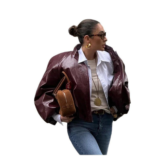 Damen Oversized jacke R&B