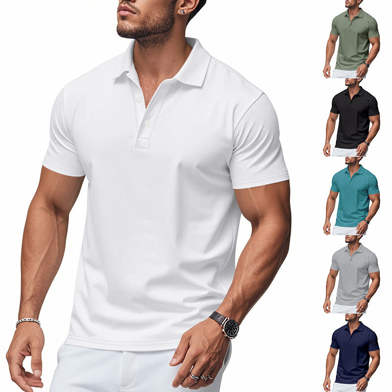Herren Polohemd mit modernem Schnelltrocknungsstoff und eleganter Passform R&B