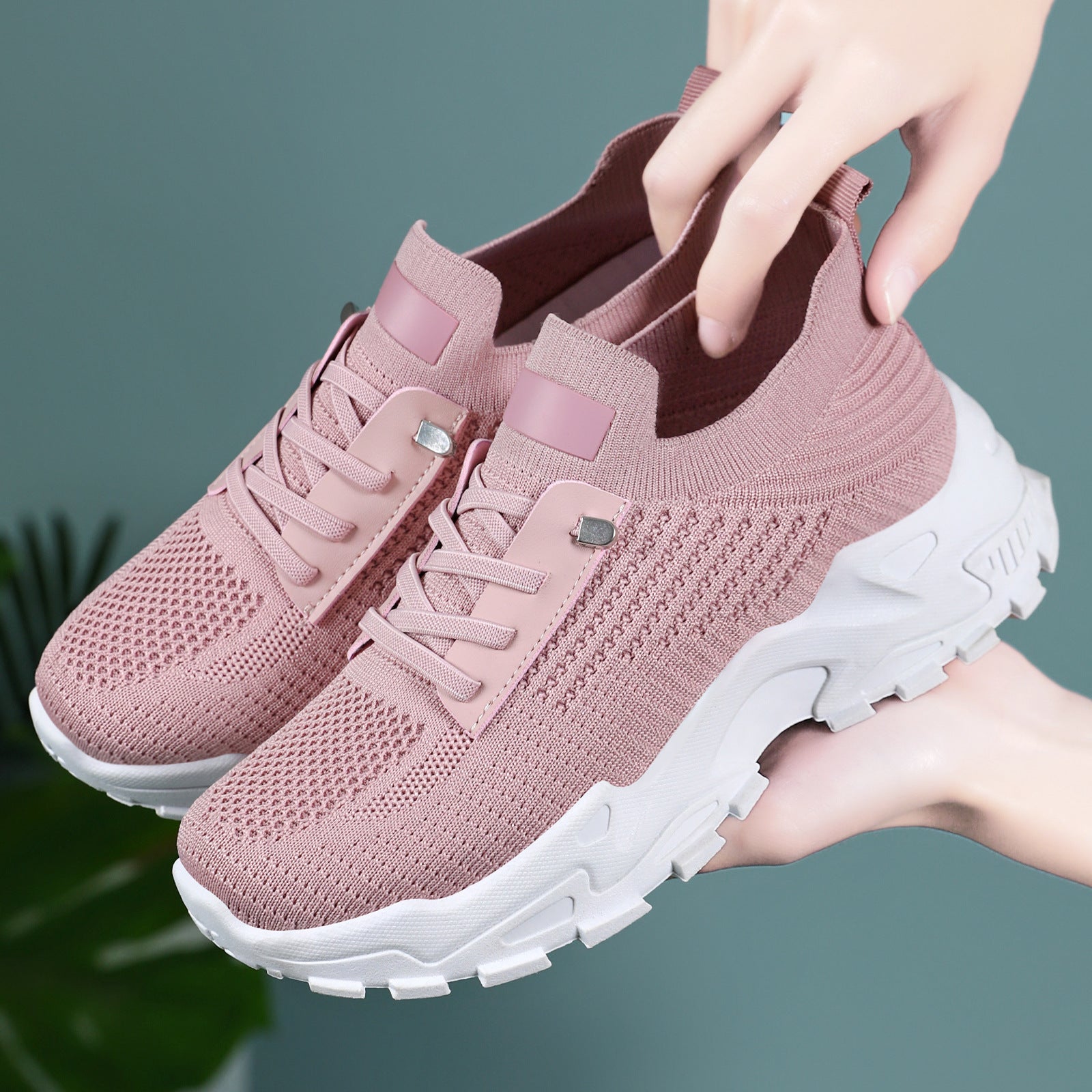 Damen Sportliche Lauf Sneakers R&B