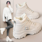 Damen Winterliche High-Top Sneakers mit kuscheligem Innenfutter und rutschfester Sohle R&B