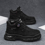 Damen Sportliche High-Top Sneakers mit innovativem Verschlusssystem und rutschfester Sohle