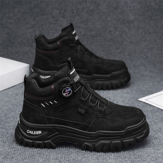 Damen Sportliche High-Top Sneakers mit innovativem Verschlusssystem und rutschfester Sohle R&B