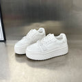 Damen Komfortable Plateau Sneakers mit atmungsaktivem Obermaterial R&B